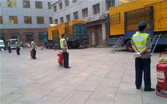 黄江镇租赁发电机案例